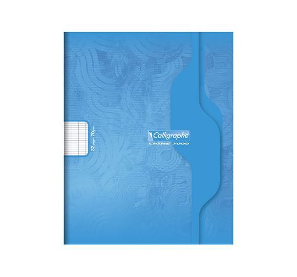 Cahier piqué 7000 17x22cm Seyès - Calligraphe