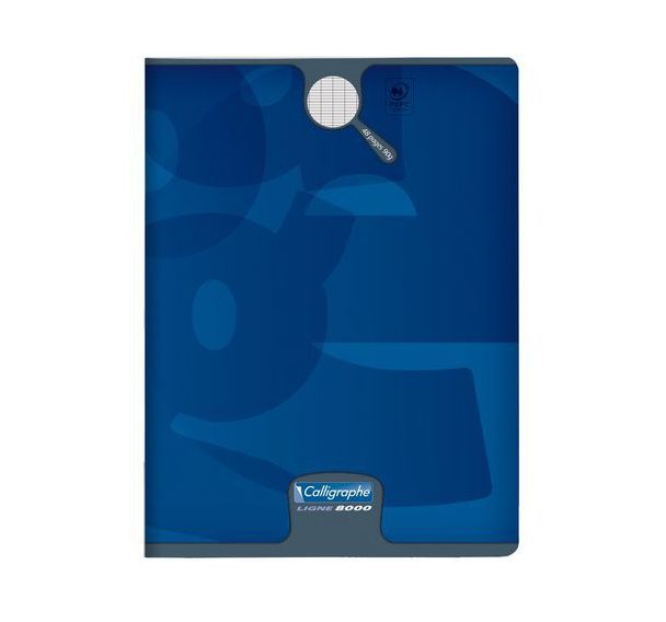 Cahier piqué 8000 CARTE 24x32cm Seyès - Calligraphe