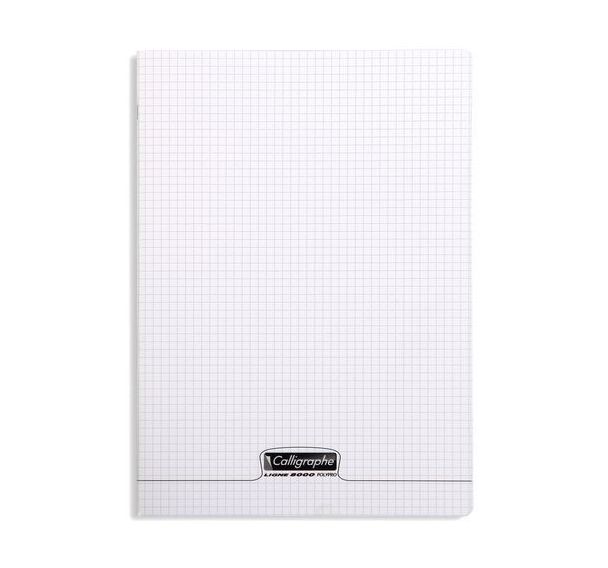 Cahier piqué 8000 polypro 24x32 cm 5/5 48p - Calligraphe