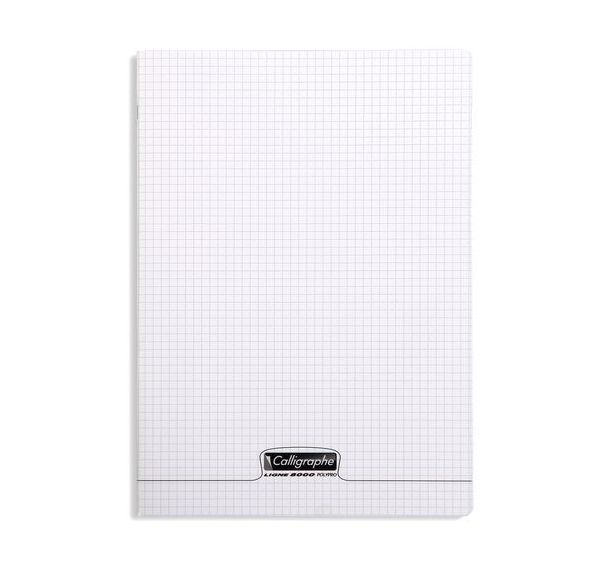 Cahier piqué 8000 polypro A4 5/5 192p - Calligraphe