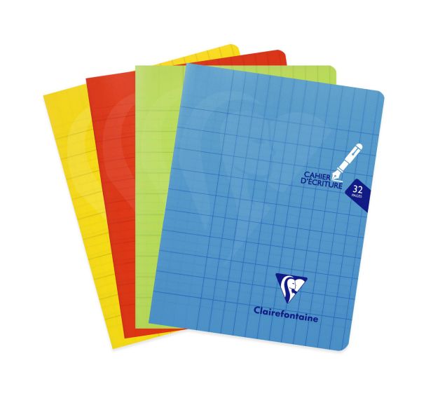 Cahier piqué Mimesys 17x22 cm 32p - Clairefontaine