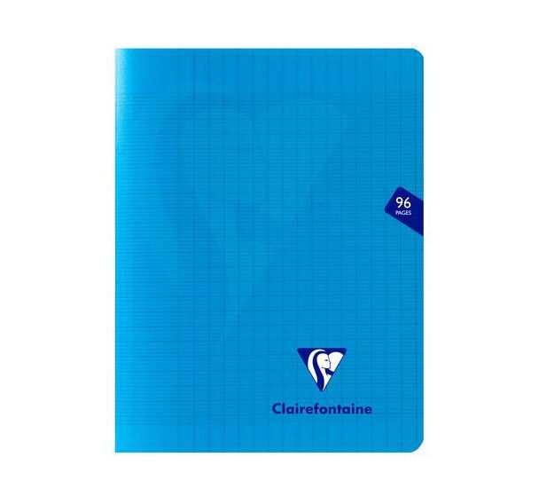 Cahier piqué Mimesys 17x22 cm 96p - Clairefontaine