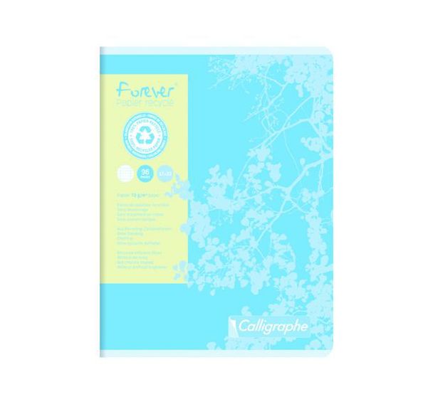 Cahier piqué forever 17x22cm 96p - Calligraphe