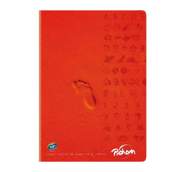 Cahier piqûre 96 pages seyes super 90g - Pichon