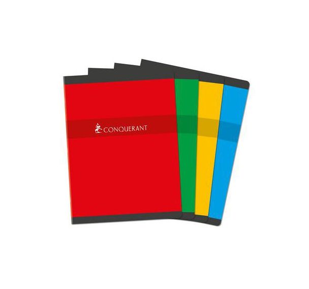 Cahier piqûre étudiant 24x32 cm 32 pages uni 70g