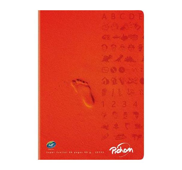 Cahier piqûre super 90g A4 seyes 96 pages