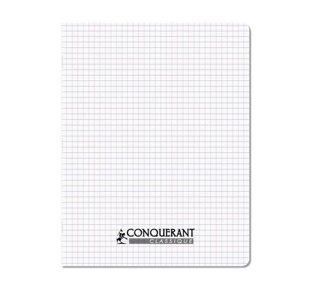 Cahier polypro 90g 96pages 5x5 17x22 cm incolore