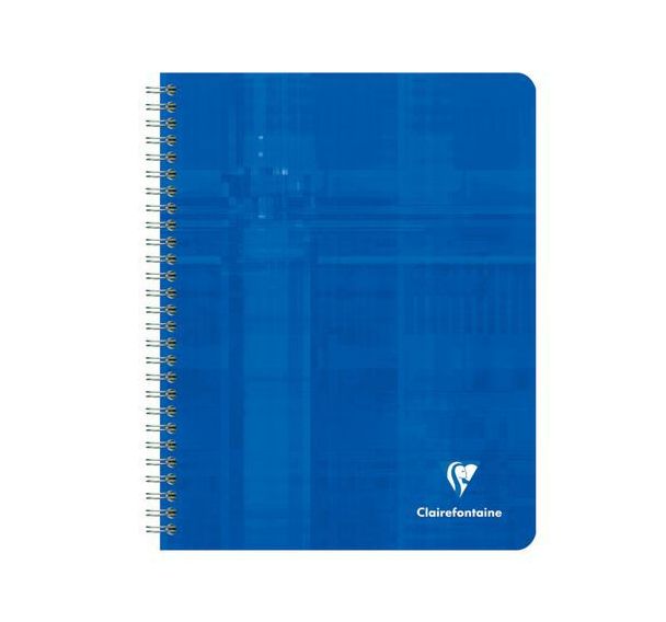 Cahier reliure intégrale 16,5x21 cm - Clairefontaine