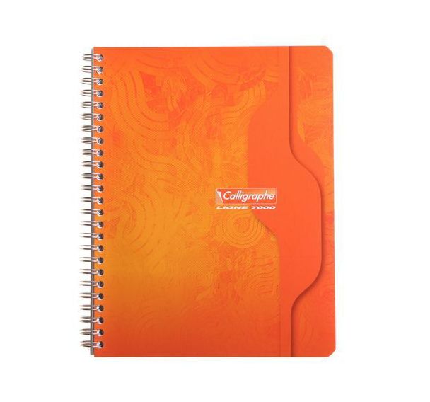 Cahier reliure intégrale 7000 17x22cm 100p - Calligraphe