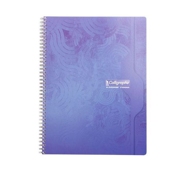 Cahier reliure intégrale 7000 24x32cm 180p - Calligraphe