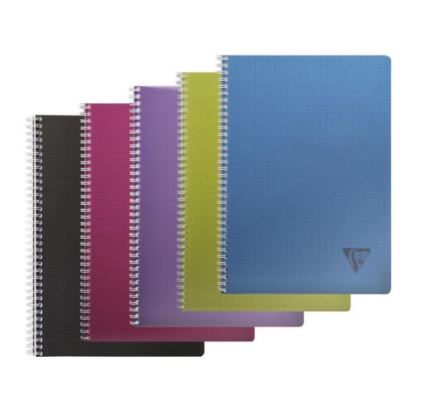 Cahier reliure intégrale Linicolor A4 Intensive - Clairefontaine