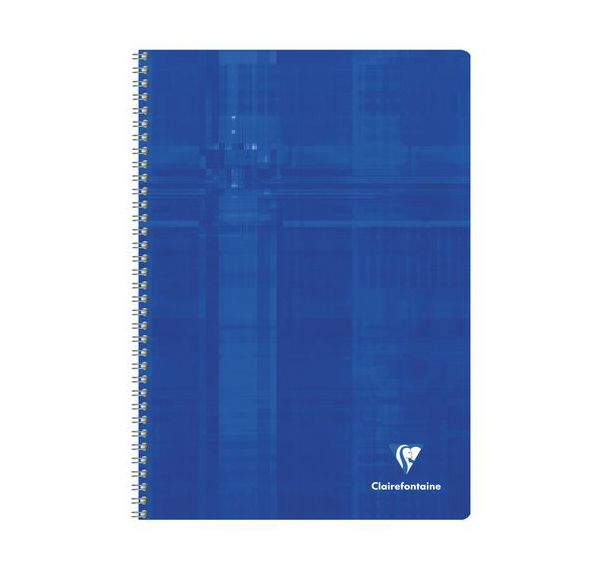 Cahier reliure intégrale avec marge - Clairefontaine