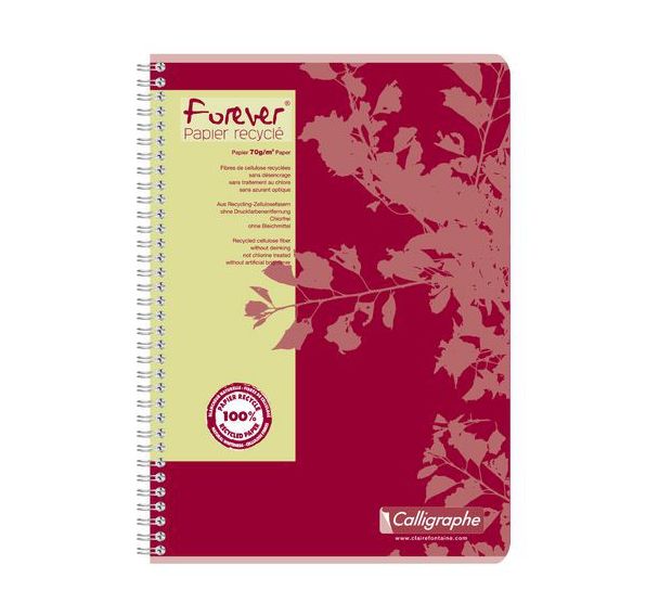Cahier reliure intégrale forever A4 - Calligraphe