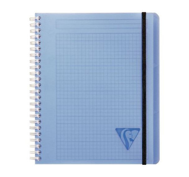 Cahier reliure intégrale linicolor A5+ 180 pages - Clairefontaine