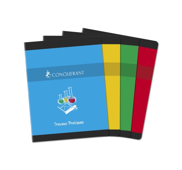 Cahier travaux pratiques 17X22 cm 48 pages piqûre