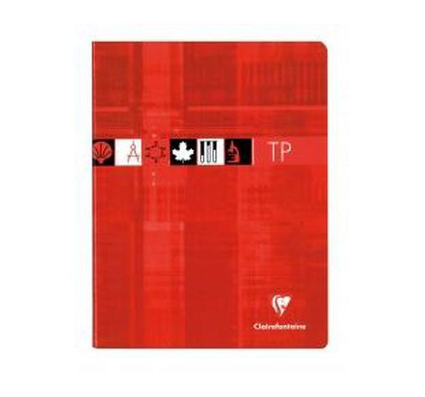 Cahier travaux pratiques 17x22 cm 80 pages seyes 90g dessin 125g