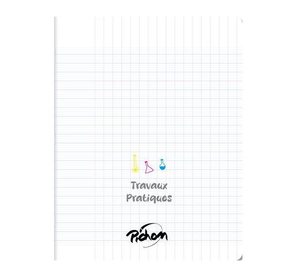 Cahier travaux pratiques 17x22cm 64 pages seyes + uni 70/90g