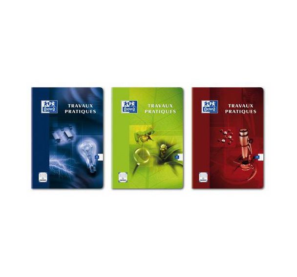 Cahier travaux pratiques 80 pages A4