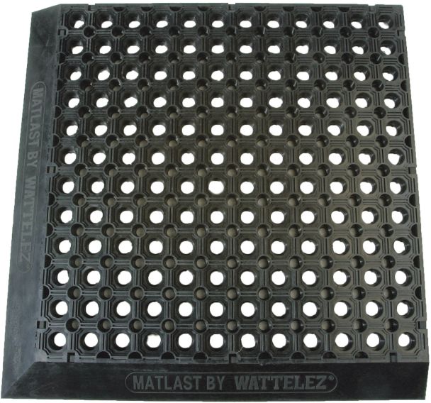 Caillebotis anti-fatigue milieu sec/humide Matlast®- Wattelez