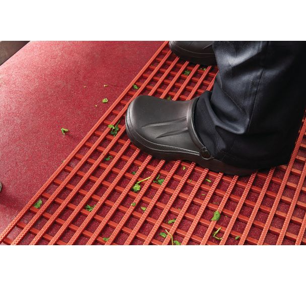 Caillebotis antidérapant PVC souple alimentaire Herongripa - Plastex