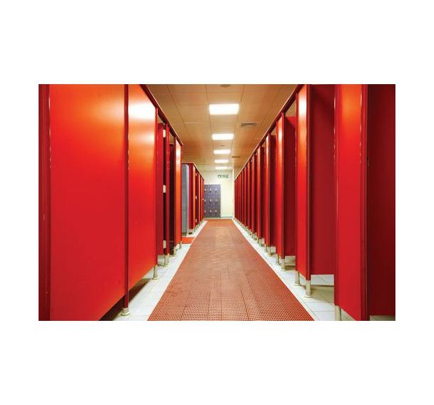 Caillebotis antidérapant espaces collectifs Heronrib - Rouleau - Plastex