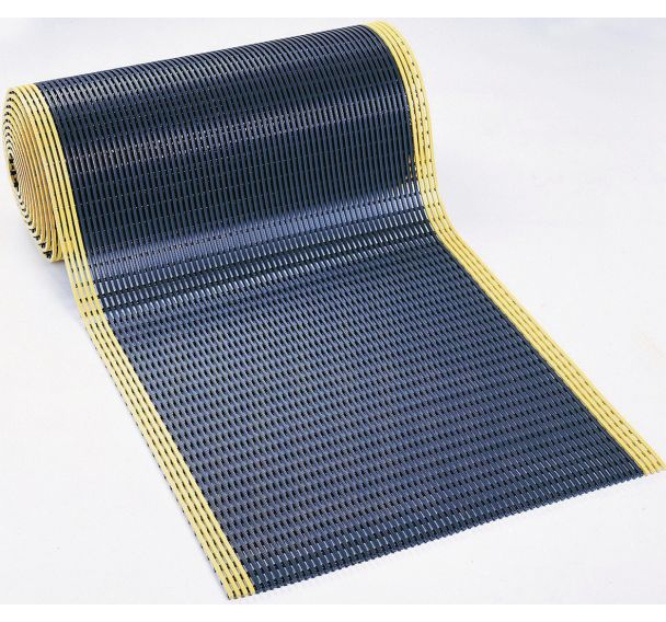 Caillebotis souple antidérapant antifatigue à bordure Vynagrip - Le mL - Plastex