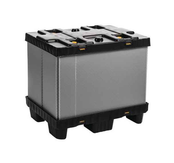 Caisse-palette pliable Mega Pack - Parois pleines