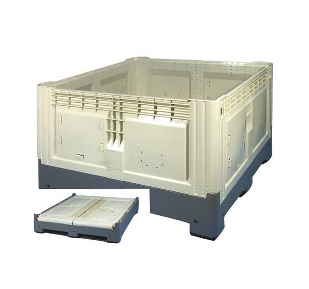 Caisse-palette pliable gerbable Plibox - 565 & 720 L
