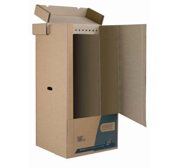 Caisse-penderie - Double cannelure