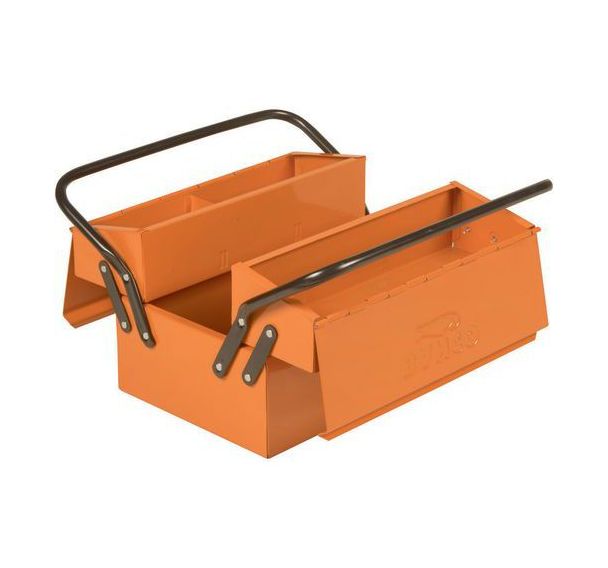 Caisse à outils métallique 5 compartiments verrouillable - Bahco