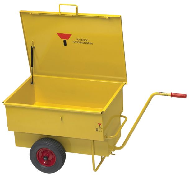 Caisse à outils sur roue anti-crevaison 1 guide 160 L