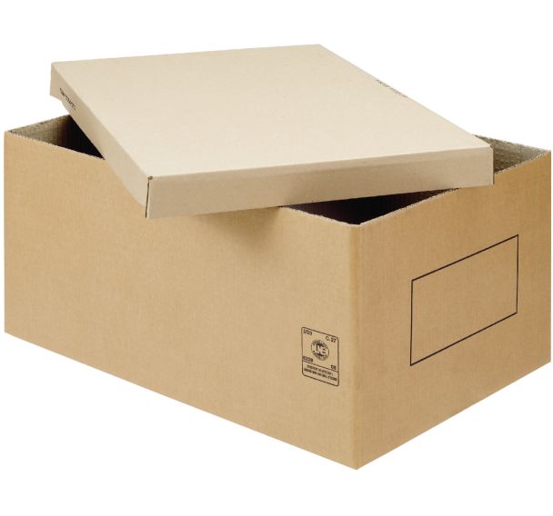 Caisse carton – Simple et double cannelure