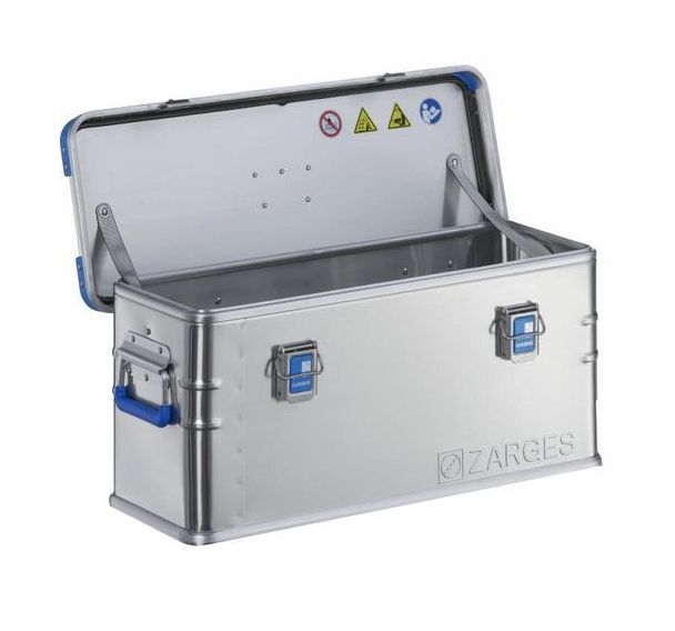 Caisse de transport gerbable EUROBOX en aluminium - Zarges