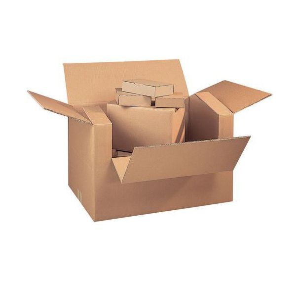 Caisse double et triple cannelure avec abattants