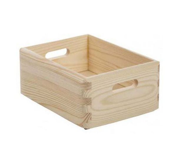 Caisse en bois - Parois pleines - Longueur 300 à 460 mm - 2.9 à 34.5L