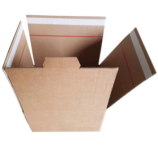 Caisse fond automatique - À bande adhésive aller-retour