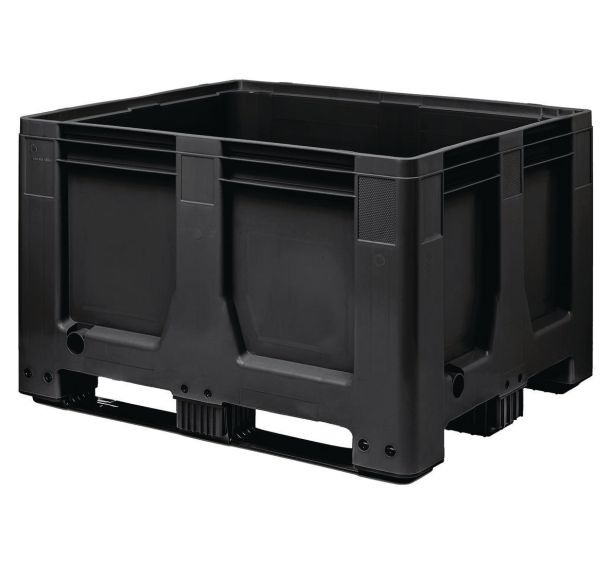 Caisse palette Maxilog recyclé noir