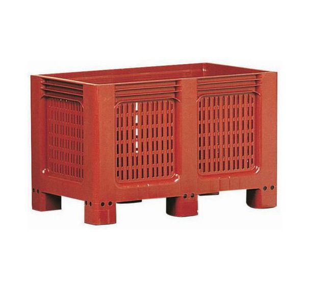 Caisse palette geobox 543 lit fonds+parois aj oures 6 plots