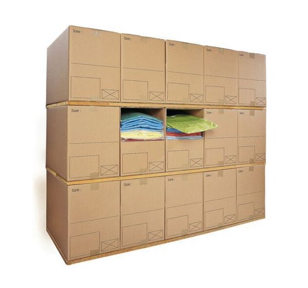 Caisse simple cannelure aux normes VPC