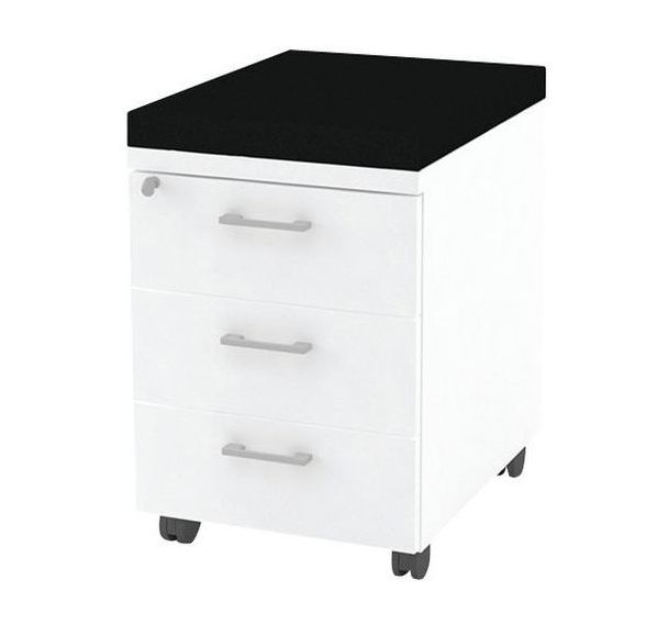 Caisson 3 tiroirs avec coussin Quadrifoglio