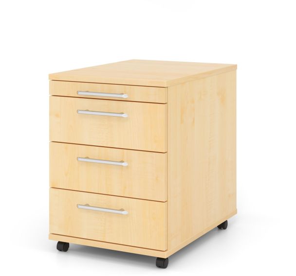 Caisson à 3 tiroirs à poignée plastique Basic - Hammerbacher