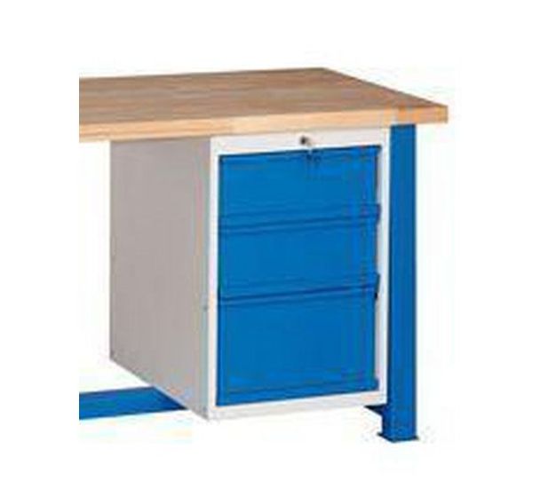 Caisson à tiroirs - 70x48x61 cm - 3 tiroirs