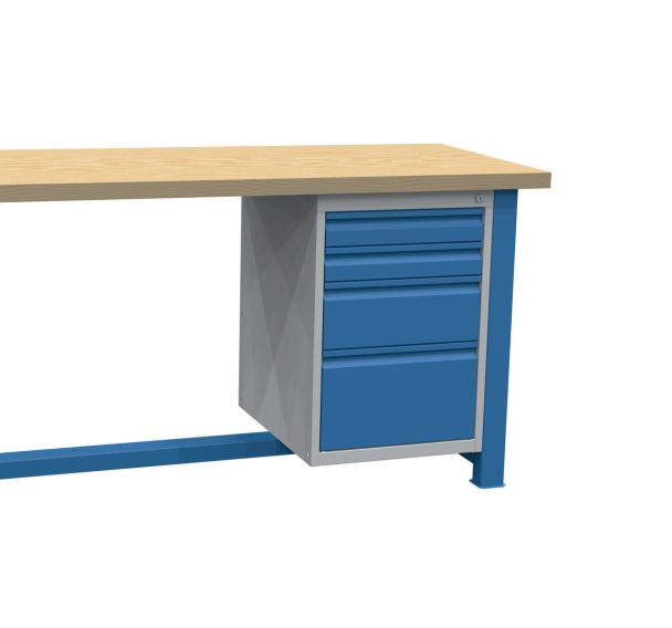 Caisson à tiroirs - 70x48x61 cm - 4 tiroirs