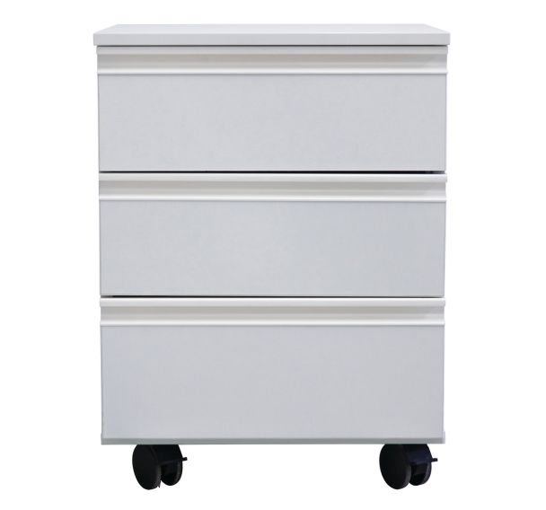 Caisson à tiroirs mobile - 3 tiroirs