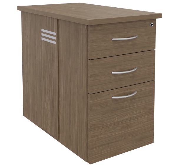 Caisson hauteur bureau quatuor profondeur 80 cm - Manutan Expert