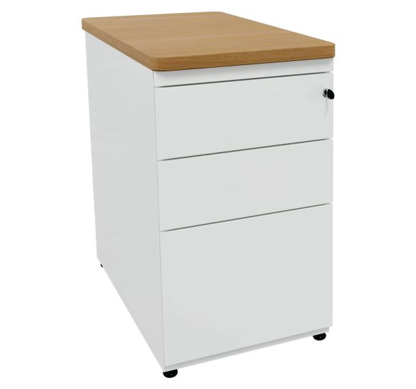 Caisson hauteur de bureau Evidence 3 tiroirs Vinco