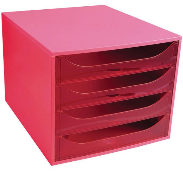Caisson individuel 4 tiroirs ECOBOX