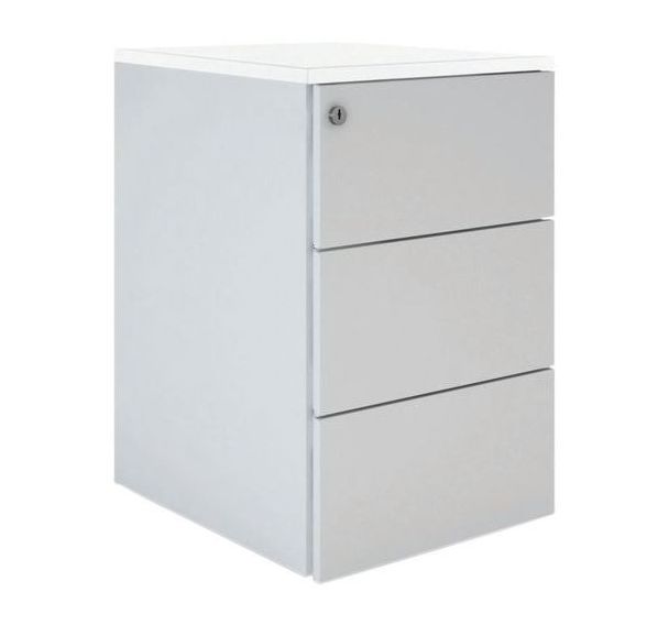 Caisson métal de bureau à 3 tiroirs P80 cm - Eol