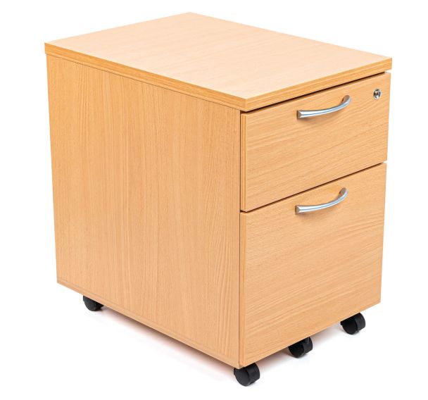 Caisson mobile - Hêtre - Manutan Expert