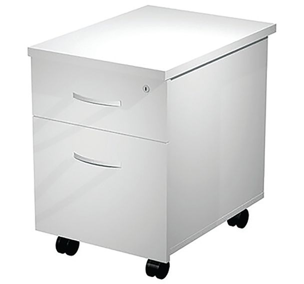 Caisson mobile 2 tiroirs sur roulettes - Artarredi